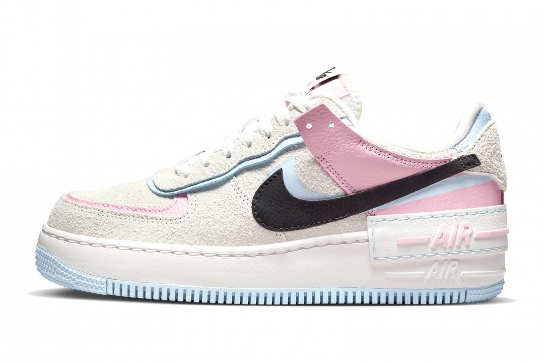 AIR FORCE 1 SHADOW HOOPS WHITE PINK W [DX3358-100]