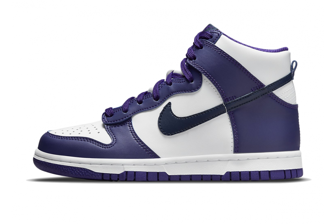 DUNK HIGH ELECTRO PURPLE MIDNIGHT NAVY (GS) [DH9751-100]