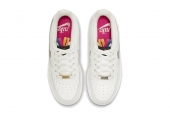 AIR FORCE 1 LV8 DOUBLE SWOOSH SILVER GOLD [DH9595-001]