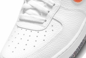 AIR FORCE 1 LV7 GS WHITE TOTAL ORANGE CRATER [DN8016-100]