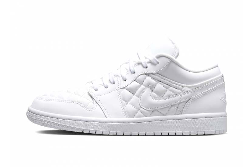 AIR JORDAN 1 LOW QUILTED WHITE W [DB6480-100]