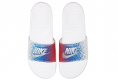 NIKE BENASSI SLIDE NEBULA METALLIC SILVER [AQ7983-100]