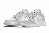 AIR JORDAN 1 LOW WHITE CAMO MEN [DC9036-100]