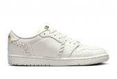 AIR JORDAN 1 LOW METHOD OF MAKE SAIL METALLIC GOLD [FN5032-100]