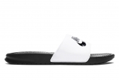 NIKE BENASSI BLACK WHITE [343880-100]