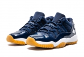 AIR JORDAN 11 LOW NAVY GUM [528896-405]