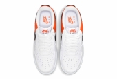 AIR FORCE 1 ESENTIAL WHITE/BRILLIANT ORANGE W [DJ9942-103]