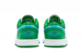AIR JORDAN 1 LOW LUCKY GREEN AQUATONE [DC0774-304]