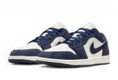 AIR JORDAN 1 LOW SE OBSIDIAN SUEDE [IO7448-400]