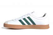 ADIDAS VL COURT BASE CLOUD WHITE / COLLEGIATE GREEN [ID3710]