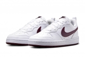 COURT BOROUGH LOW RECRAFT WHITE BURGUNDY CRUSH [DV5456-112]