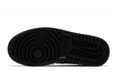 AIR JORDAN 1 MID BLACK CHILE RED WHITE [554724-075]
