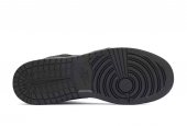 AIR JORDAN 1 MID TRIPLE BLACK [554725-091]