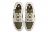 AIR JORDAN 1 LOW SE MEDIUM OLIVE SAIL [HV4089-201]