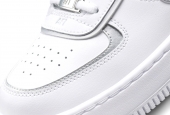 AIR FORCE 1 SHADOW WHITE METALLIC SILVER [CI0919-119]