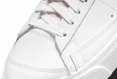 BLAZER LOW PLATFORM TRIPLE WHITE [DJ0292-100]