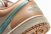 AIR JORDAN 1 LOW POURS OUT A BEACHY “HEMP” COLORWAY [DC0774-130]