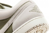 AIR JORDAN 1 LOW SE MEDIUM OLIVE SAIL [HV4089-201]