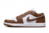 AIR JORDAN 1 LOW ARCHAEO BROWN WHITE [DC0774-202]