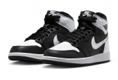AIR JORDAN 1 RETRO HIGH OG BLACK WHITE GS [FD1437-010]