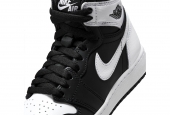 AIR JORDAN 1 RETRO HIGH OG BLACK WHITE GS [FD1437-010]