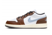 AIR JORDAN 1 LOW SE MOCHA BLUE GREY GS [FQ8156-142]
