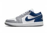 AIR JORDAN 1 LOW STEALTH FRENCH BLUE W [DC0774-042]