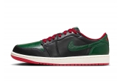 AIR JORDAN 1 RETRO LOW OG GORGE GREEN VARSITY RED [CZ0775-036]