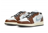 AIR JORDAN 1 LOW SE MOCHA BLUE GREY GS [FQ8156-142]