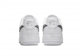 AIR FORCE 1 LOW '07 ESSENTIAL WHITE METALLIC SILVER BLACK W [DD1523-100]