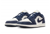 AIR JORDAN 1 LOW SE OBSIDIAN SUEDE [IO7448-400]