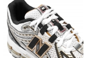 NEW BALANCE 1906R WHITE METALLIC GOLD GS [GC1906RA]