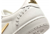 AIR JORDAN 1 LOW METHOD OF MAKE SAIL METALLIC GOLD [FN5032-100]