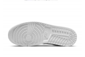 AIR JORDAN 1 LOW TRIPLE WHITE M [553558-136]