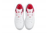 AIR JORDAN 1 LOW WHITE BLACK INFRARED [553560-160]