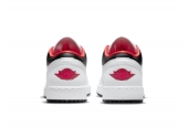 AIR JORDAN 1 LOW WHITE BLACK INFRARED [553560-160]