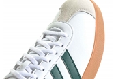 ADIDAS VL COURT BASE CLOUD WHITE / COLLEGIATE GREEN [ID3710]