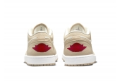 AIR JORDAN 1 LOW SAIL RATTAN UNIVERSITY RED [FB7168-121]