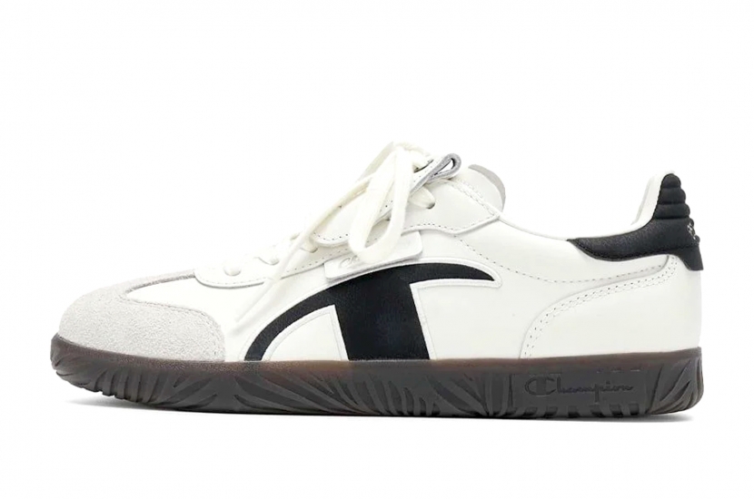 CHAMPION ESSENTIALS T-TRAINER CREAM BLACK [U4CFCTW15U3] 