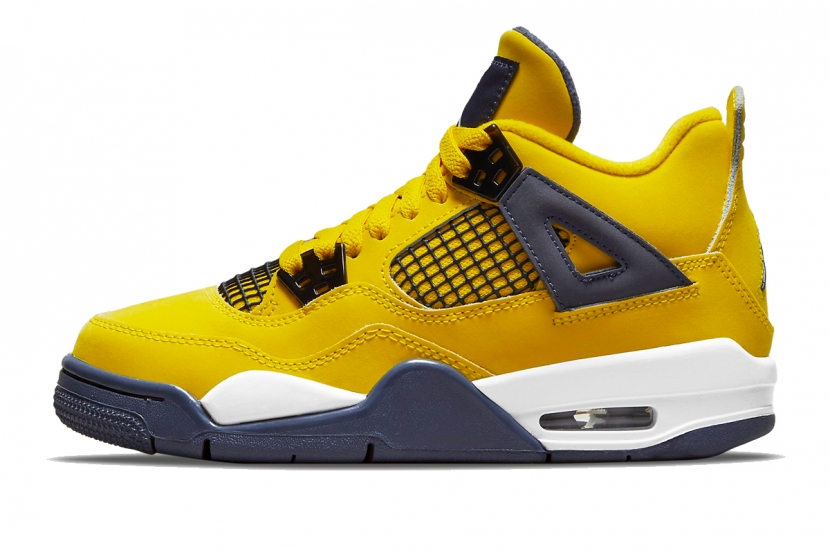 AIR JORDAN 4 LIGHTNING (GS) [408452-700]