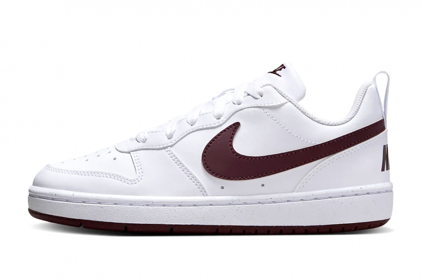 COURT BOROUGH LOW RECRAFT WHITE BURGUNDY CRUSH [DV5456-112]