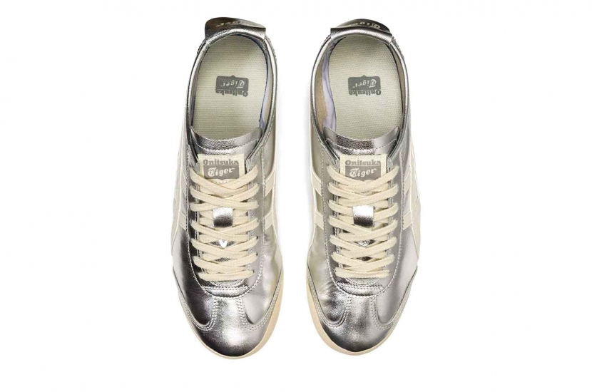 ONITSUKA TIGER MEXICO 66 SILVER OFF WHITE [1183b566-021]