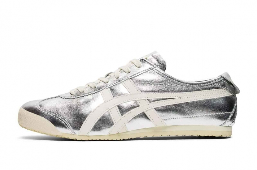 ONITSUKA TIGER MEXICO 66 SILVER OFF WHITE [1183b566-021]