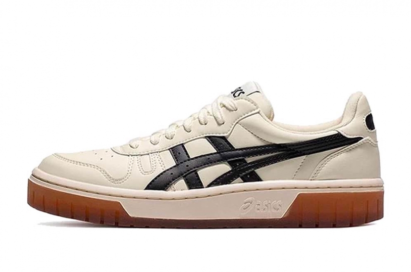 ASICS COURT MZ CREAM BLACK GUM [1203A127-750]