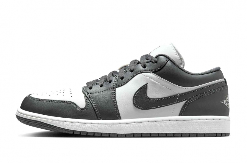 AIR JORDAN 1 LOW GREY WHITE [553558-044]