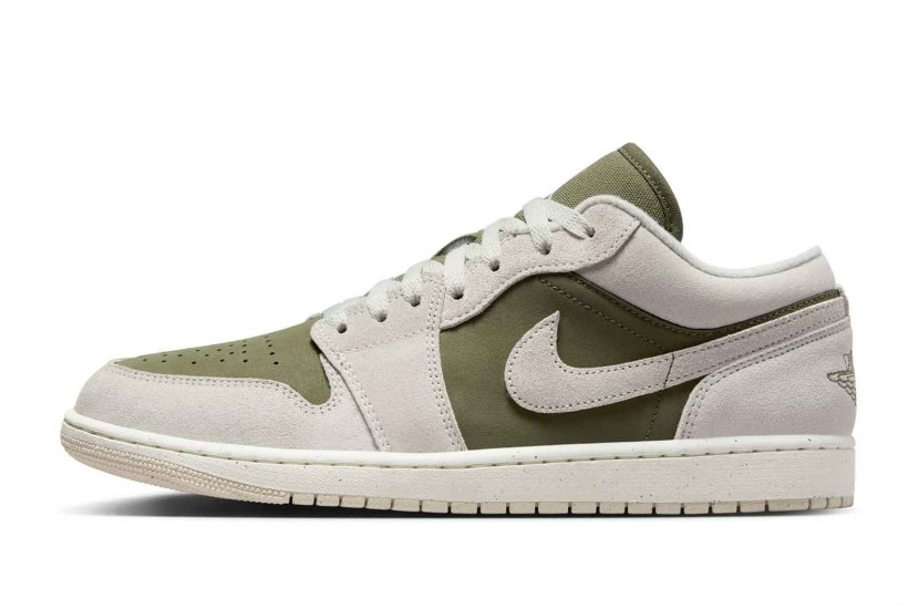 AIR JORDAN 1 LOW SE MEDIUM OLIVE SAIL [HV4089-201]