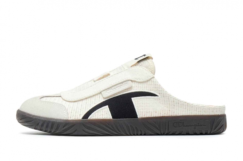 CHAMPION T-TRAINER MULE CREAM/BLACK [U5BFASW01U3]