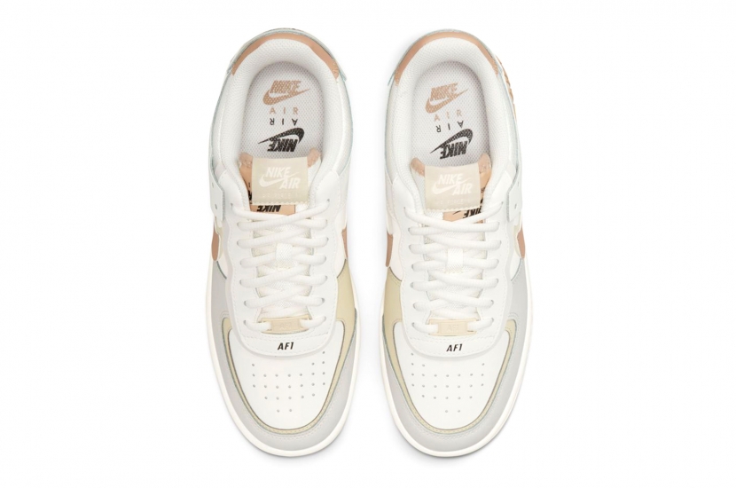 AIR FORCE 1 SHADOW SAIL FOSSIL LIGHT BONE [CI0919-116]