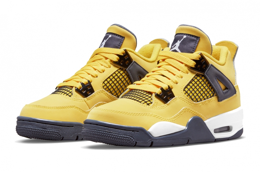 AIR JORDAN 4 LIGHTNING (GS) [408452-700]