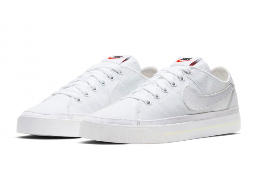 WMNS COURT LEGACY CANVAS ‘TRIPLE WHITE’ [CZ0294-100]